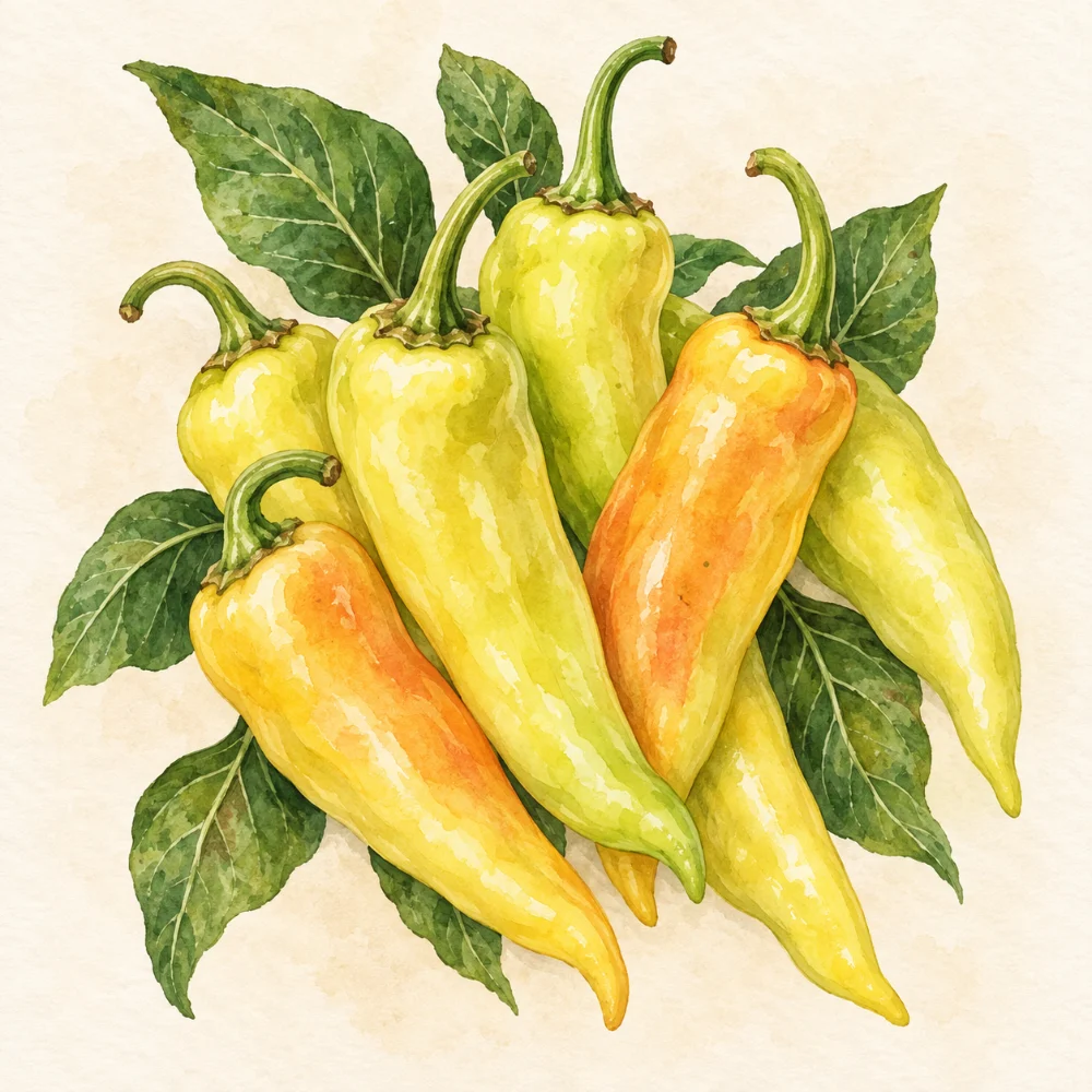 Photo of Peppers - Hungarian Wax Yellow